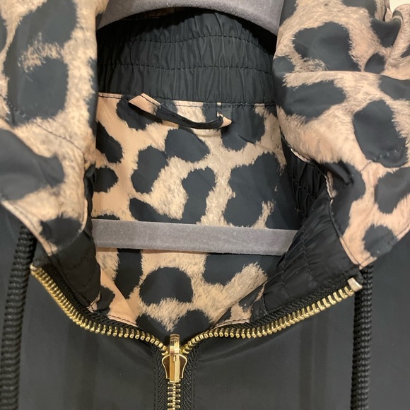 P.E.Nation Man Down Reversible Jacket Taupe Animal Print Athleisure Streetwear L - Picture 8 of 12